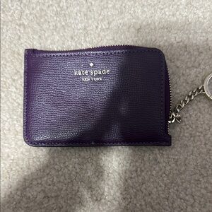 Kate Spade Deep Purple Key & Card Holder